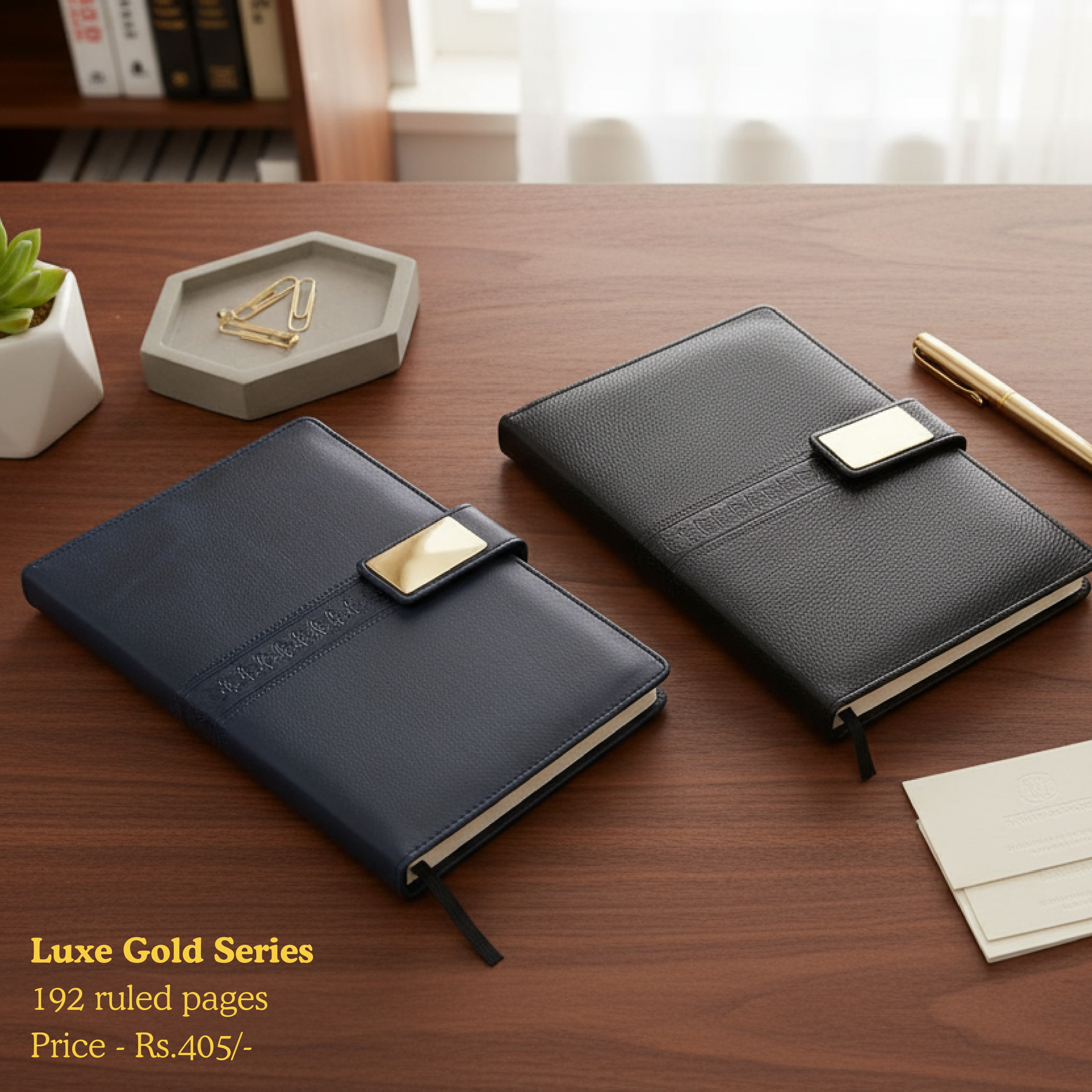 Luxe Gold Series Notebook